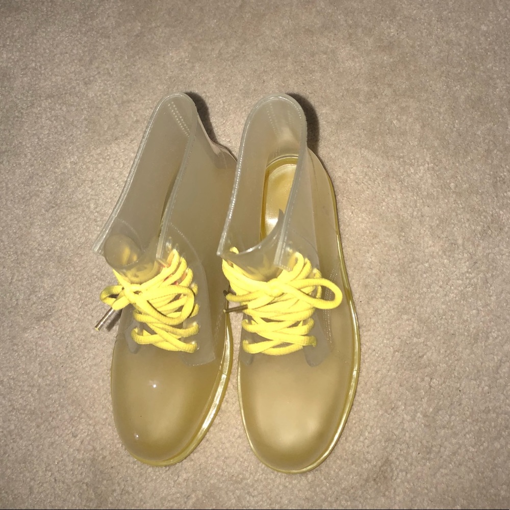 Clear Rain boots!